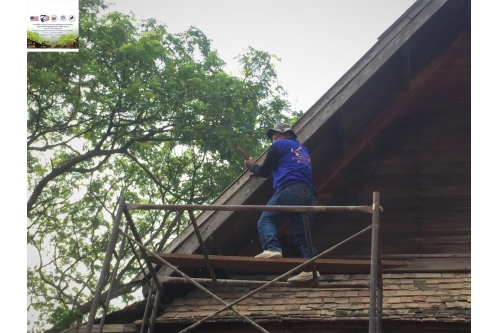 แป้นน้ำย้อยเรือนชาวเวียงเชียงใหม่(พญาปงลังกา) -  The roof trim of Chiang Mai Townsfolk House - Heaun Phaya Pong Lang Ka