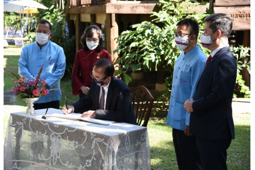 The Closing Ceremony of The U.S. Ambassadors Fund for Cultural Preservation (AFCP) 2019 “Conservation of Traditional Lanna Architecture in Chiang Mai”