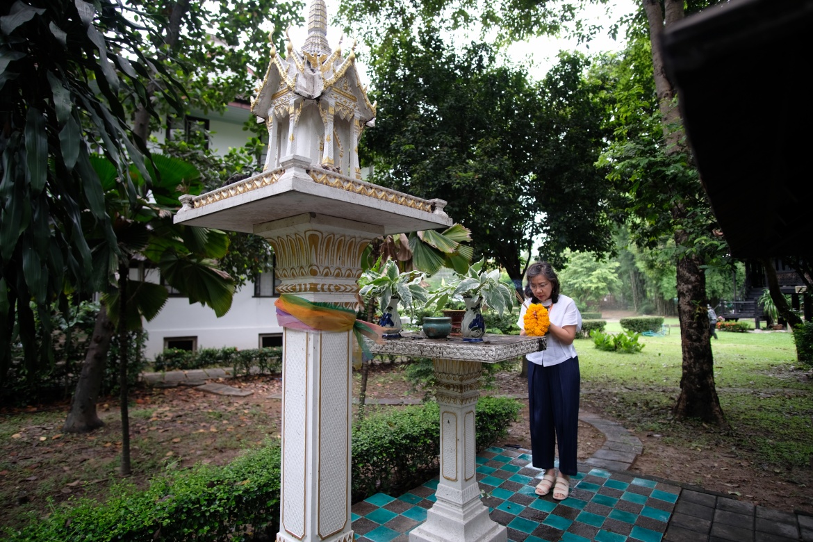 พิธีบอกกล่าววิญญาณผู้ปกปักรักษาเรือนไทลื้อ (หม่อนตุด) และหลองข้าวสารภี เพื่อดำเนินงานโครงการ Conservation of Traditional Lanna Architecture in Chiang Mai ภายใต้ทุนรางวัล AFCP 2019 – 2021