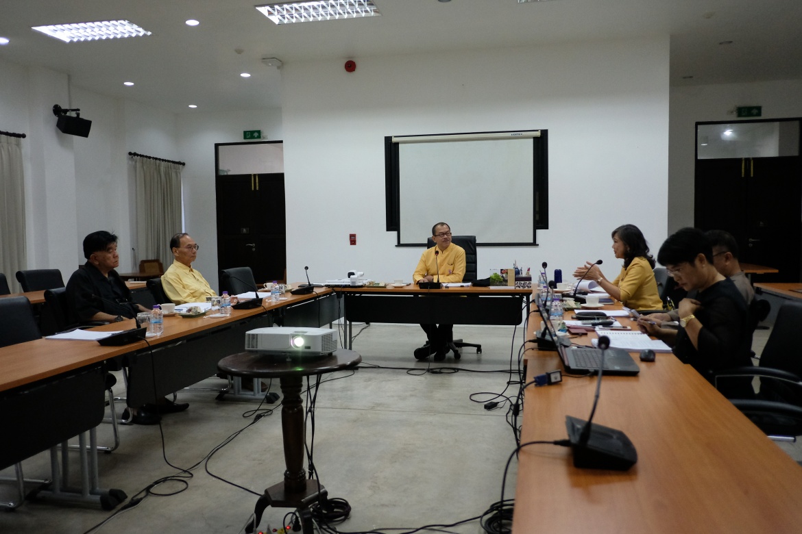 การประชุมคณะกรรมการอำนวยการประจำสำนักส่งเสริมศิลปวัฒนธรรม 