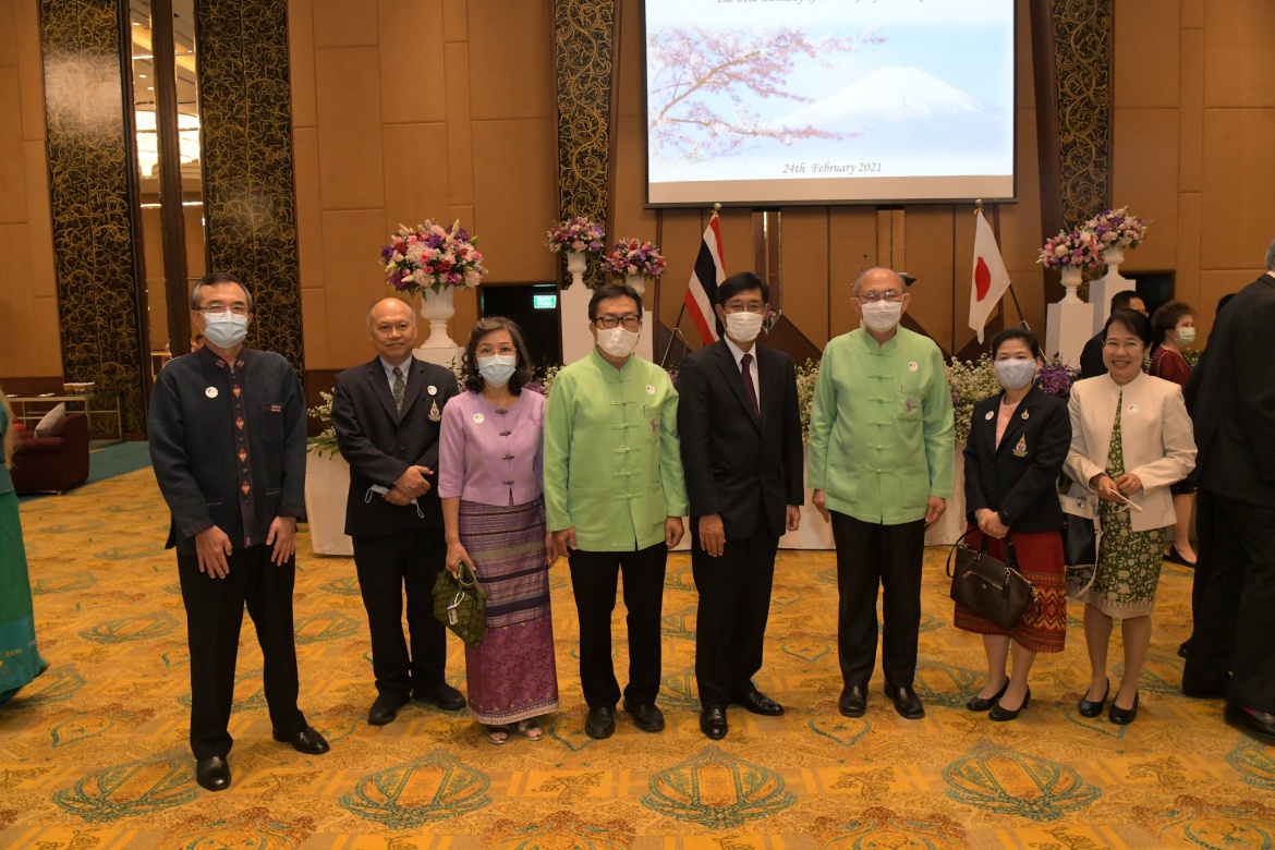ร่วมงานฉลองวาระครบ 61 พรรษา ของสมเด็จพระจักรพรรดินารุฮิโตะ 
