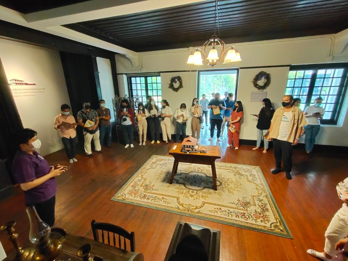 ต้อนรับคณะศึกษาดูงานจากเมืองโบราณสมุทรปราการ