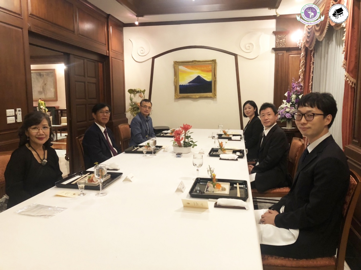 ร่วมรับประทานอาหารค่ำ ณ บ้านพักกงสุลใหญ่ญี่ปุ่น ณ นครเชียงใหม่