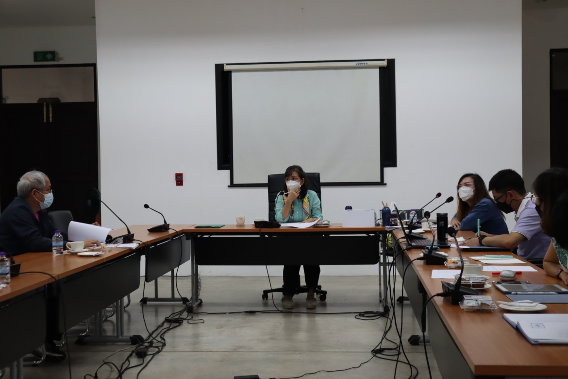 การประชุมคณะกรรมการตรวจรับพัสดุและผู้ควบคุมงาน งานจ้างปรับปรุงซ่อมแซมเรือนกาแล (พญาวงศ์) ครั้งที่ 2