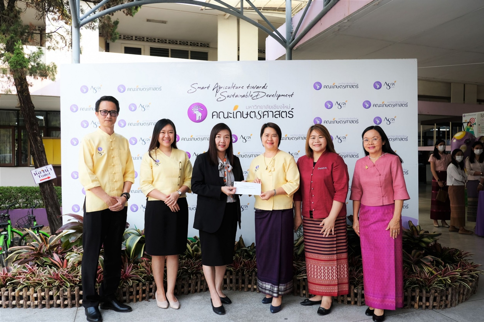 ร่วมพิธีทำบุญครบรอบ 56 ปี วันคล้ายวันสถาปนาคณะเกษตรศาสตร์ ประจำปี 2566 
