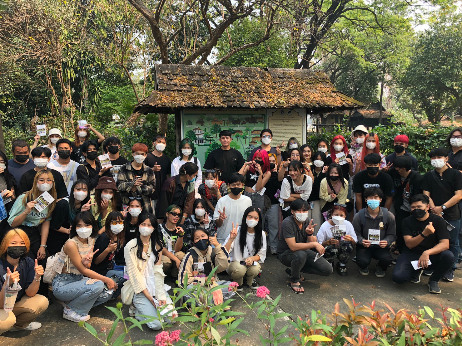 คณะสถาปัตยกรรมศาสตร์ สาขาผังเมืองเเละนฤมิตศิลป์ มหาวิทยาลัยมหาสารคาม เข้าทัศนศึกษาเเหล่งเรียนรู้ด้านสถาปัตยกรรมเเละวิถีชีวิตวัฒนธรรมล้านนา