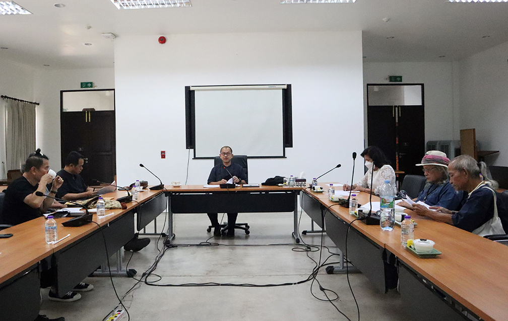 ประชุมคณะกรรมการสรรหาหรือคัดเลือกผู้สมควรได้รับรางวัลภูมิแผ่นดิน ปิ่นล้านนา มหาวิทยาลัยเชียงใหม่ ประจำปี 2565