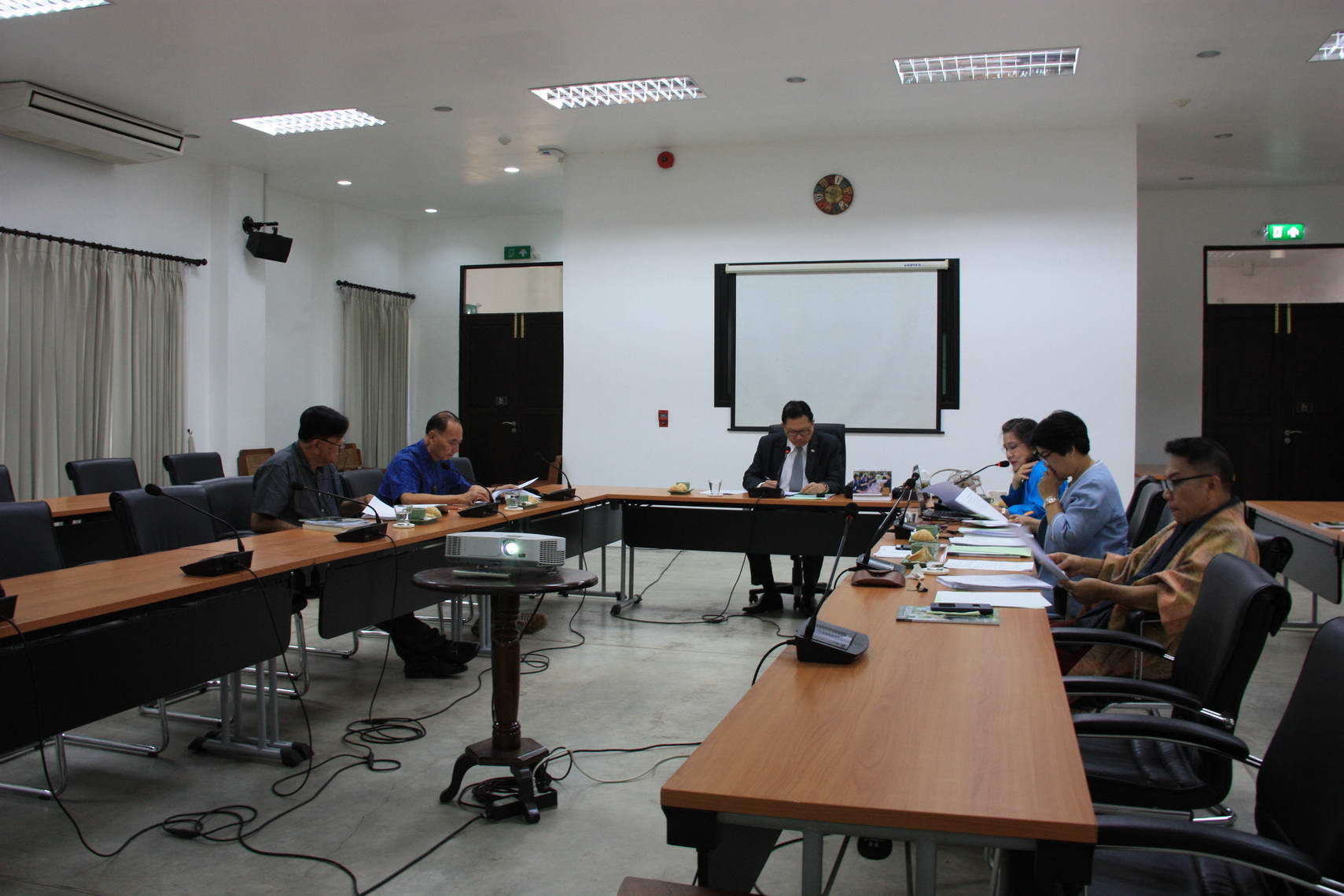 การประชุมคณะกรรมการอำนวยการประจำสำนักส่งเสริมศิลปวัฒนธรรม ครั้งที่ 2/2560