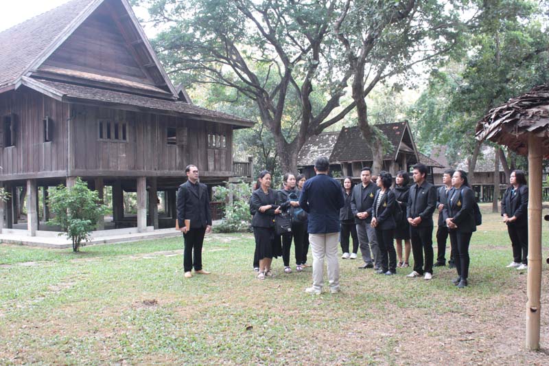 ต้อนรับคณะผู้บริหารและบุคลากรจากศูนย์ส่งเสริมศิลปะและวัฒนธรรม มหาวิทยาลัยสงขลานครินทร์ 