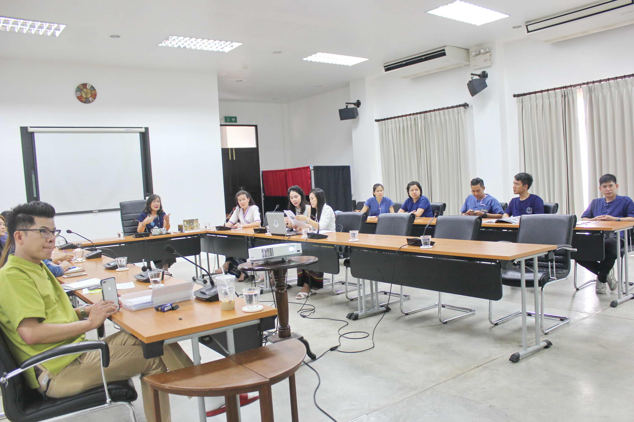 การรับฟังสรุปผลการตรวจสอบ สำนักส่งเสริมศิลปวัฒนธรรม ประจำปี 2561 