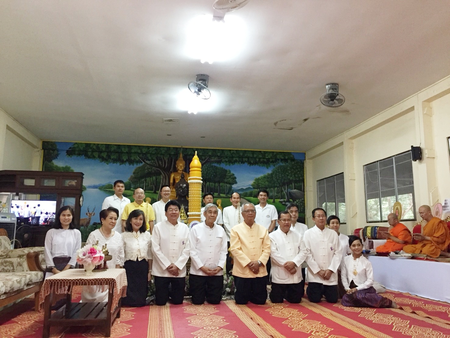 ร่วมพิธีถวายเทียนพรรษา มหาวิทยาลัยเชียงใหม่