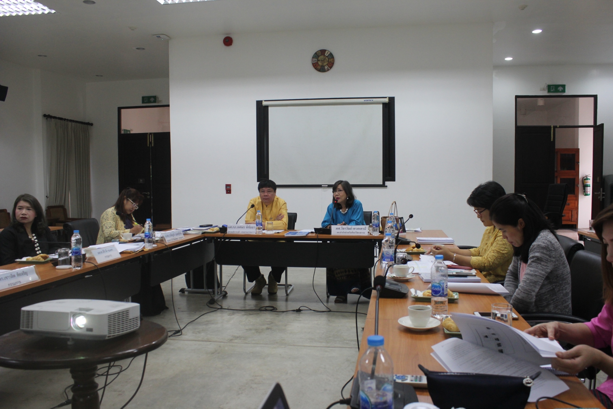 ต้อนรับคณะกรรมการตรวจประเมินคุณภาพภายในสำนักส่งเสริมศิลปวัฒนธรรม ตามแนวทางเกณฑ์ CMU-EdPEx ประจำปี 2561 (26 พฤศจิกายน 2561)