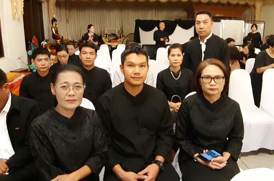 ร่วมเป็นเจ้าภาพในพิธีบำเพ็ญกุศลและสวดอภิธรรมศพ ดร.อมรพันธุ์ นิมานันท์