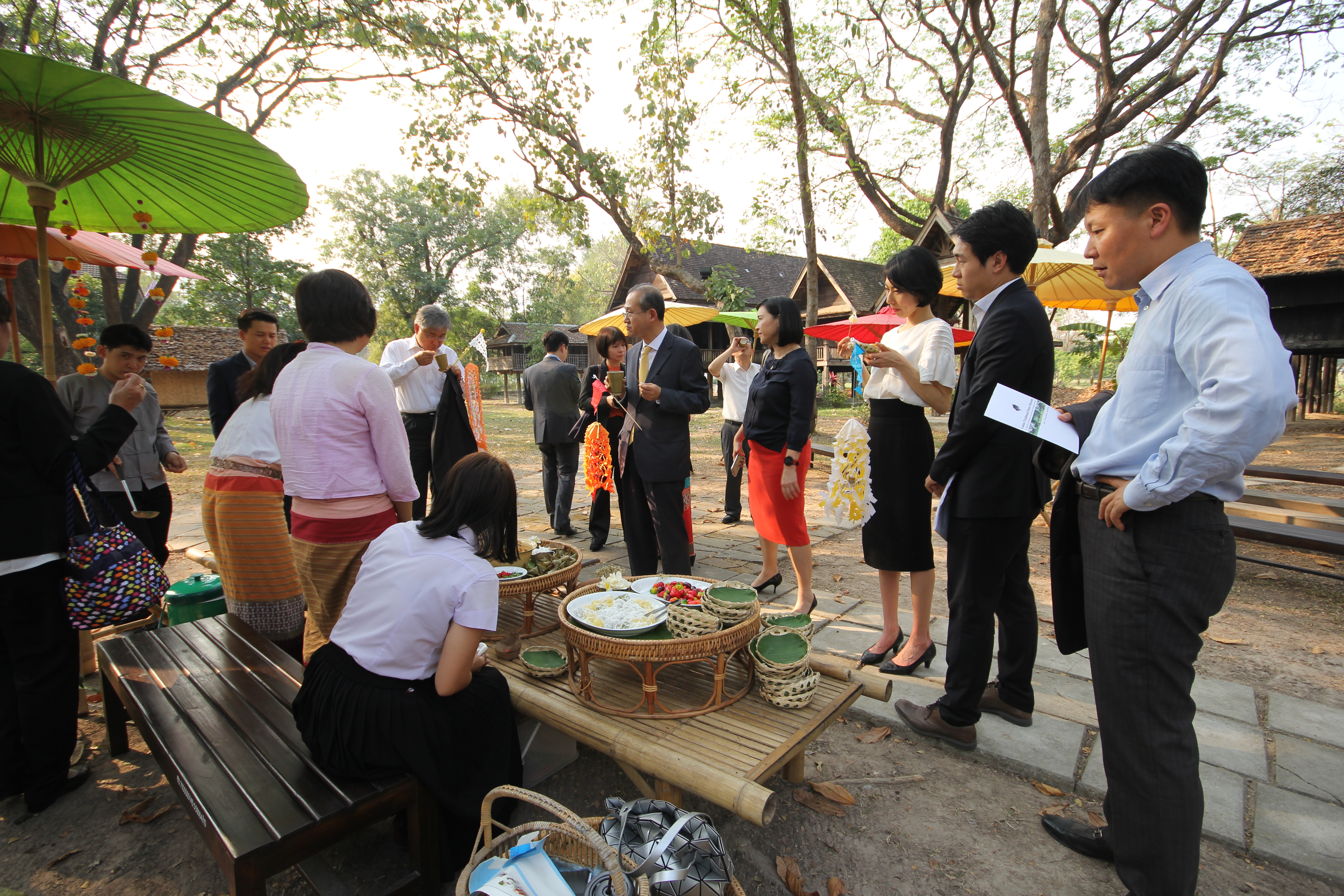 ให้การต้อนรับคณะกระทรวงการต่างประเทศเกาหลีใต้