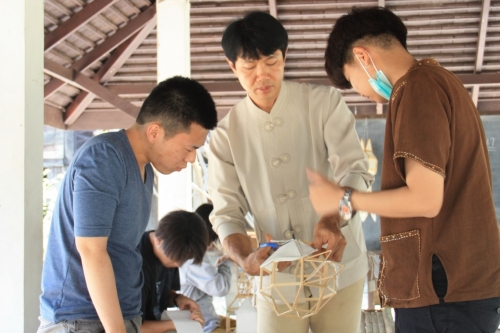 กิจกรรมบูรณาการความร่วมมือด้านศิลปวัฒนธรรมสำหรับนักศึกษาจาก Momoyama Kakuin University ประเทศญี่ปุ่น 