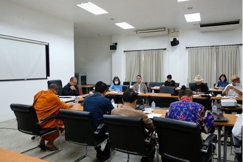 การประชุมคณะกรรมการคัดเลือกผู้สมควรได้รับรางวัลภูมิแผ่นดินปิ่นล้านนามหาวิทยาลัยเชียงใหม่ ประจำปี พ.ศ. 2562