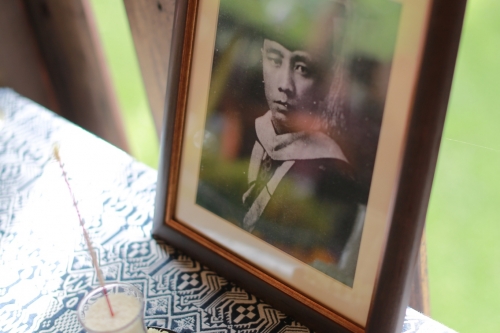 พิธีทำบุญวันคล้ายวันสถาปนาสำนักส่งเสริมศิลปวัฒนธรรม มหาวิทยาลัยเชียงใหม่  และพิธีทำบุญเรือนฝาไหลของแม่นายคำเที่ยง 