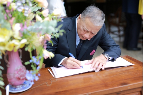 พิธีทำบุญวันคล้ายวันสถาปนาสำนักส่งเสริมศิลปวัฒนธรรม มหาวิทยาลัยเชียงใหม่  และพิธีทำบุญเรือนฝาไหลของแม่นายคำเที่ยง 