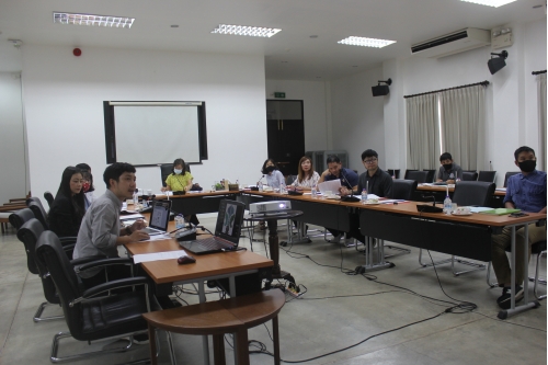 การประชุมคณะกรรมการตรวจรับพัสดุงานจ้างตกแต่งห้องนิทรรศการเพื่อรองรับการจัดแสดงแบบ Mapping และครุภัณฑ์ประกอบ