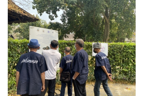 ต้อนรับคณะศึกษาดูงานจากวัดกิ่วหลวง