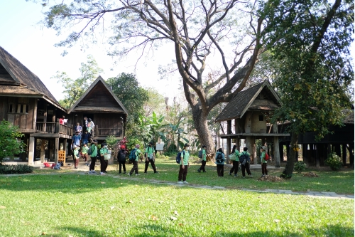 คณะครูและนักเรียนจากโรงเรียนต้นกล้า เข้าทัศนศึกษาและทำกิจกรรมศิลปวัฒนธรรม ณ พิพิธภัณฑ์เรือนโบราณล้านนา มช.  