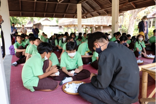 คณะครูและนักเรียนจากโรงเรียนต้นกล้า เข้าทัศนศึกษาและทำกิจกรรมศิลปวัฒนธรรม ณ พิพิธภัณฑ์เรือนโบราณล้านนา มช.  