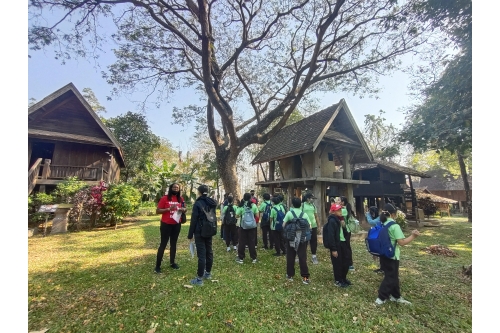 คณะครูและนักเรียนจากโรงเรียนต้นกล้า เข้าทัศนศึกษาและทำกิจกรรมศิลปวัฒนธรรม ณ พิพิธภัณฑ์เรือนโบราณล้านนา มช.  