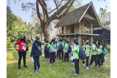 คณะครูและนักเรียนจากโรงเรียนต้นกล้า เข้าทัศนศึกษาและทำกิจกรรมศิลปวัฒนธรรม ณ พิพิธภัณฑ์เรือนโบราณล้านนา มช.  