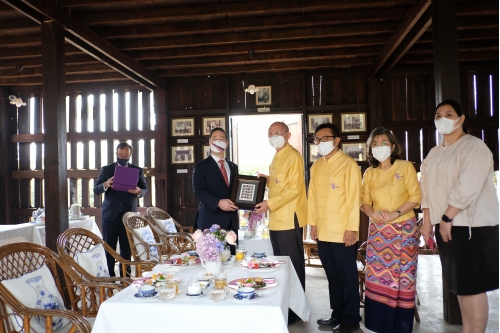 ร่วมต้อนรับอุปทูตรักษาการเอกอัครราชทูตสหรัฐอเมริกาประจำประเทศไทย และคณะ