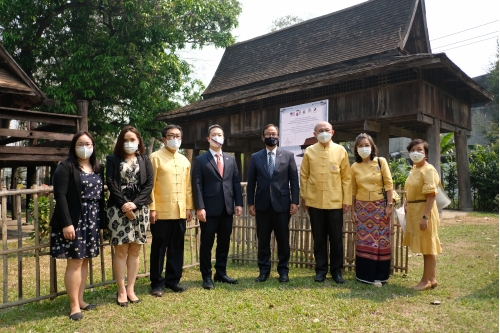 ร่วมต้อนรับอุปทูตรักษาการเอกอัครราชทูตสหรัฐอเมริกาประจำประเทศไทย และคณะ
