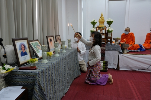 พิธีทำบุญคล้ายวันสถาปนาสำนักส่งเสริมศิลปวัฒนธรรม มหาวิทยาลัยเชียงใหม่