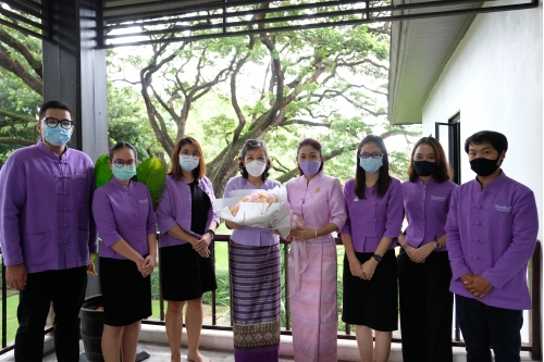 คณบดีคณะวิจิตรศิลป์ เข้าร่วมแสดงความยินดีมุทิตาจิตกับผู้ช่วยศาสตราจารย์วิลาวัณย์ เศวตเศรนี ในโอกาสเกษียณอายุงาน ประจำปี 2564 