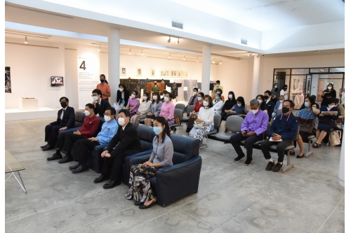 ร่วมเปิดงานนิทรรศการสัญจร “โอะกุริโมโนะ สุนทรียะแห่งการให้และได้คืนกลับ” 