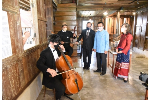 พิธีปิดโครงการ The U.S. Ambassadors Fund for Cultural Preservation (AFCP) 2019 “Conservation of Traditional Lanna Architecture in Chiang Mai”