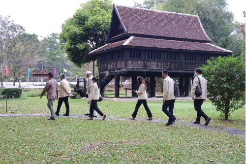 ต้อนรับคณะกรรมคณะกรรมาธิการการศาสนา ศิลปะเเละวัฒนธรรม สภาผู้แทนราษฎร 