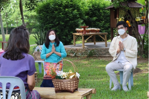 พิธีสระเกล้าดำหัวคณะผู้บริหารและบุคลากรผู้อาวุโส สำนักส่งเสริมศิลปวัฒนธรรม ประจำปี 2565