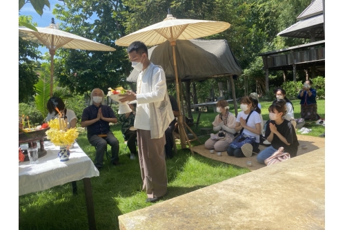 กิจกรรมเรียนรู้ศิลปวัฒนธรรม (Lanna Art and Cultural Program) สำหรับนักศึกษาจากมหาวิทยาลัยเกียวโตเซกะ (Kyoto Seika University) ประเทศญี่ปุ่น