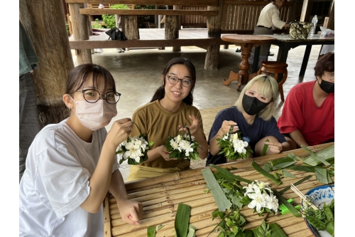 กิจกรรมเรียนรู้ศิลปวัฒนธรรม (Lanna Art and Cultural Program) สำหรับนักศึกษาจากมหาวิทยาลัยเกียวโตเซกะ (Kyoto Seika University) ประเทศญี่ปุ่น