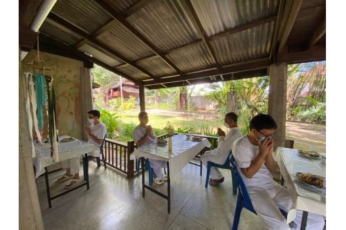 พิธีเปิดโครงการพัฒนาคุณธรรมและจริยธรรม  การฝึกอบรมพัฒนาสติและปัญญา  ปีที่ 27 