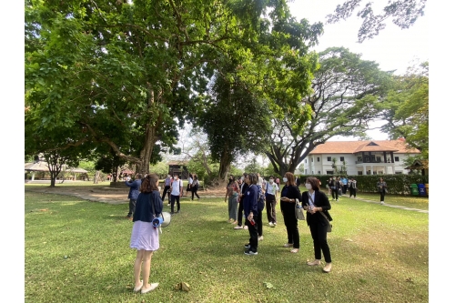 คณะผู้บริหารและบุคลากรมหาวิทยาลัยราชภัฏนครสวรรค์ เข้าศึกษาดูงานทิศทางการดำเนินงานที่สอดคล้องตามเป้าหมายในแนวทางการพัฒนาที่ยั่งนยืน (SDGs)