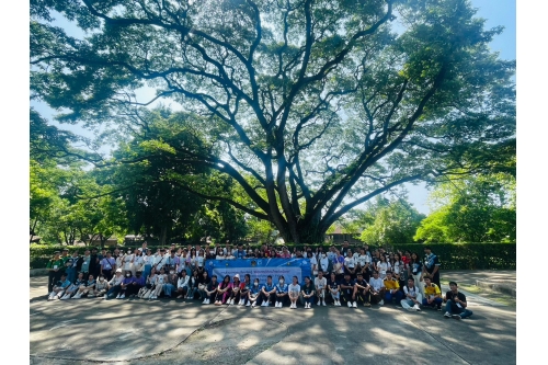 ให้การต้อนรับรองปลัดสำนักนายกรัฐมนตรี พร้อมด้วยบุคลากรจากสำนักงานปลัดสำนักนายกรัฐมนตรี และผู้เข้าร่วมโครงการสร้างเด็กและเยาวชนตันแบบ รู้ รัก สามัคคี และสำนึกความเป็นไทย : เด็กอวด (ทำ) ดี รุ่นที่ 2