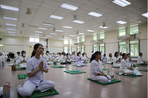 โครงการบวชเนกขัมมจาริณี เพื่อถวายเป็นพระราชกุศล เนื่องในโอกาสที่สมเด็จพระนางเจ้าสิริกิติ์ พระบรมราชินีนาถ พระบรมราชชนนีพันปีหลวง ทรงเจริญพระชนมพรรษา 91 พรรษา