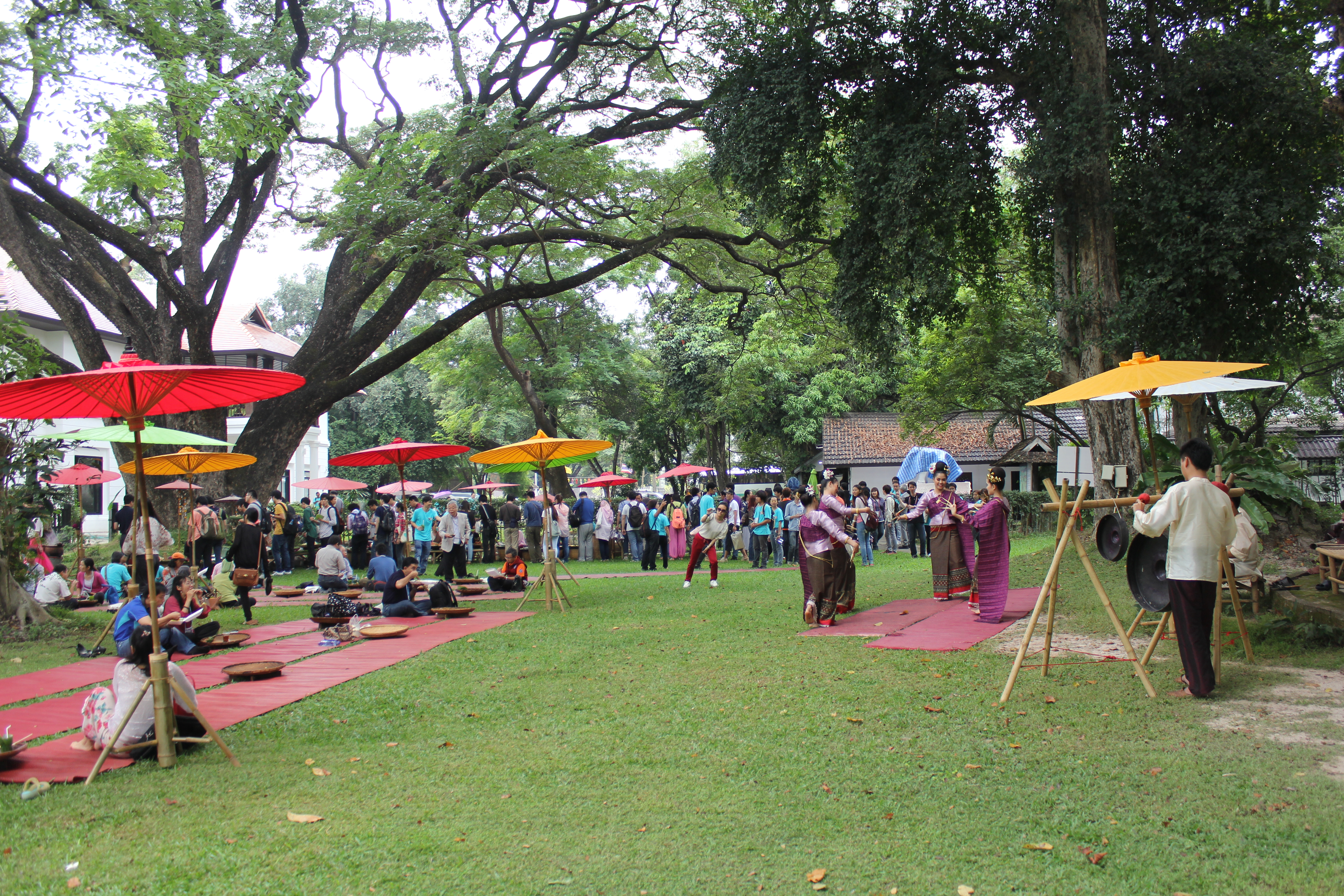 งานเลี้ยงต้อนรับแบบล้านนา