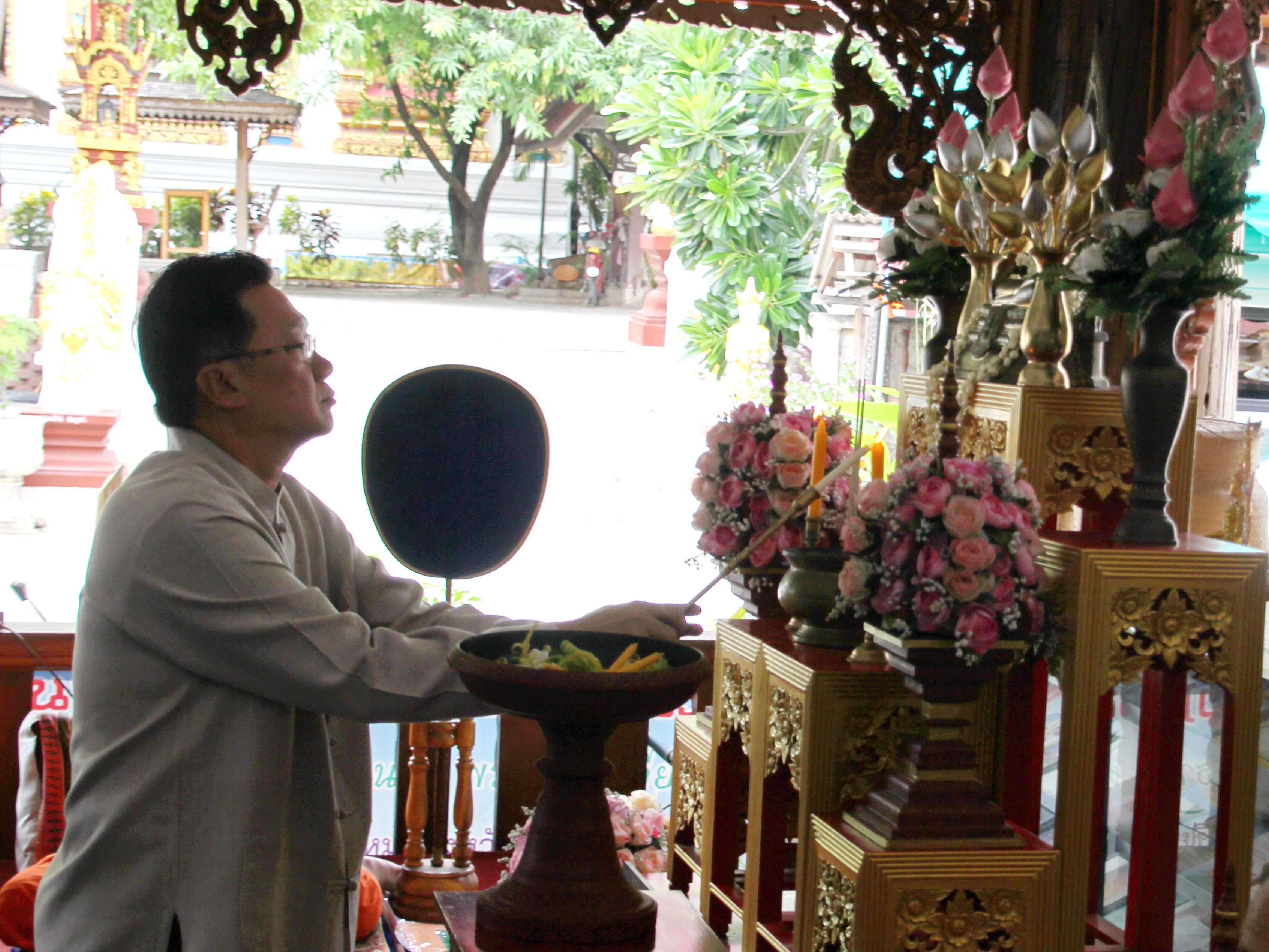 พิธีทำบุญเนื่องในโอกาสวันคล้ายวันสถาปนาสำนักส่งเสริมศิลปวัฒนธรรม