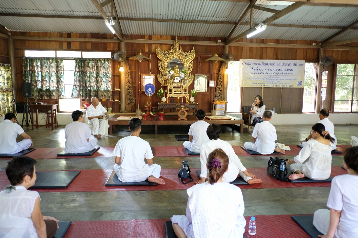 พิธีเปิดโครงการพัฒนาคุณธรรมและจริยธรรม : การฝึกอบรมพัฒนาสติและปัญญา ปีที่ 25 ประจำปี 2562