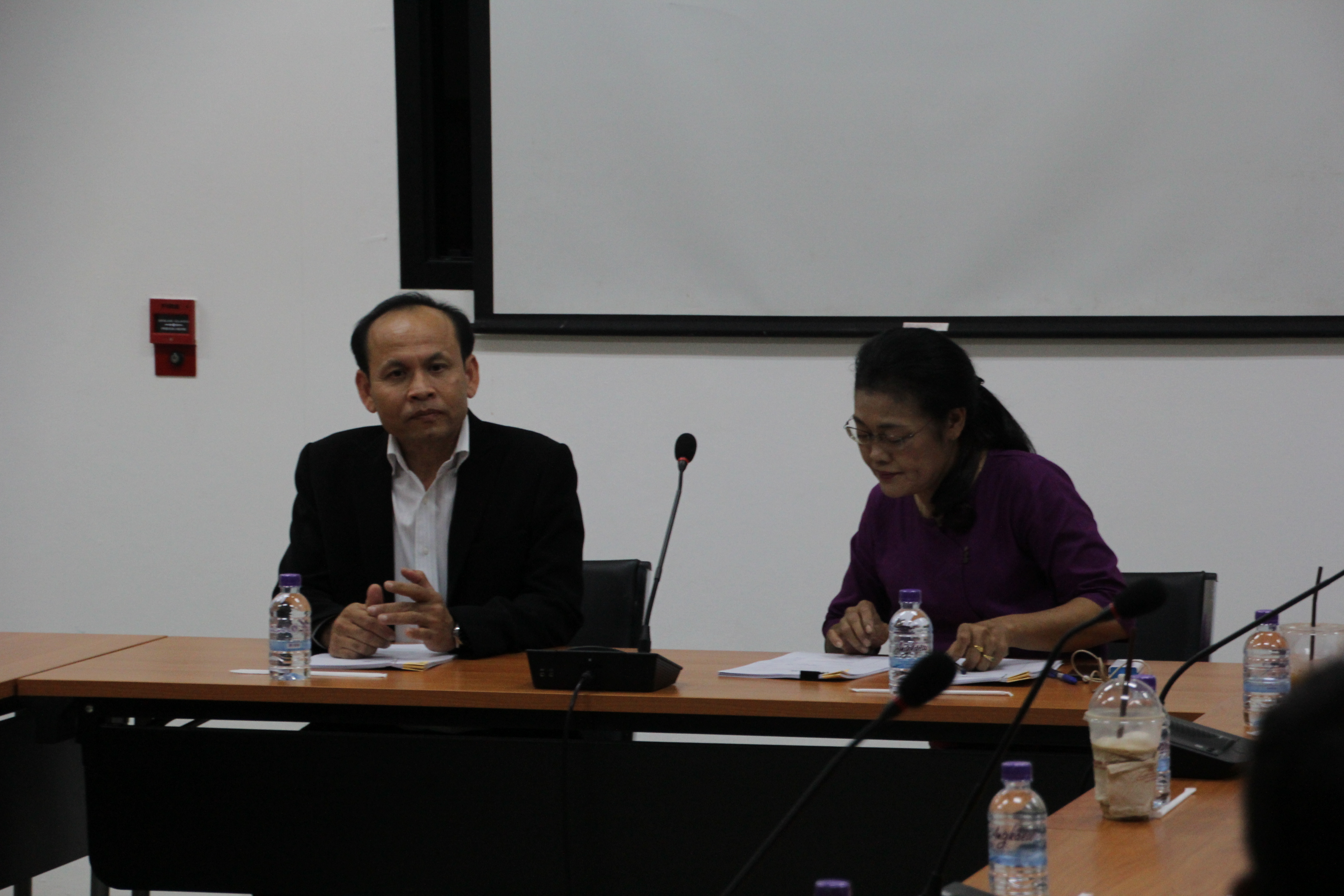 ให้การต้อนรับคณะผู้บริหาร มหาวิทยาลัยราชภัฏบ้านสมเด็จเจ้าพระยา
