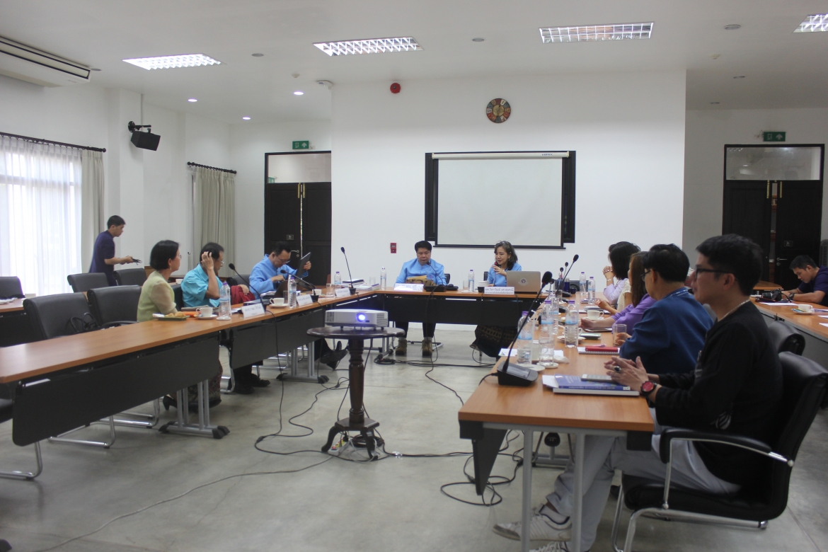ต้อนรับคณะกรรมการตรวจประเมินคุณภาพการศึกษาตามเกณฑ์ของแนวทาง CMU-EdPEx ประจำปี 2562