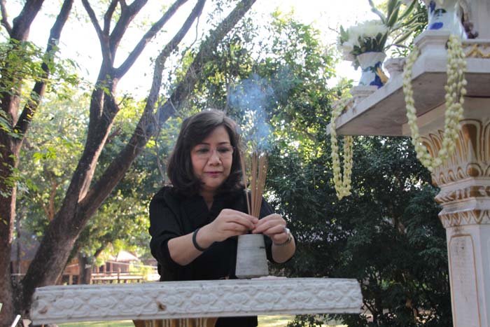 สำนักส่งเสริมศิลปวัฒนธรรม จัดพิธีทำบุญเนื่องในวันขึ้นปีใหม่ เมื่อวันที่ 9 มกราคม 2560